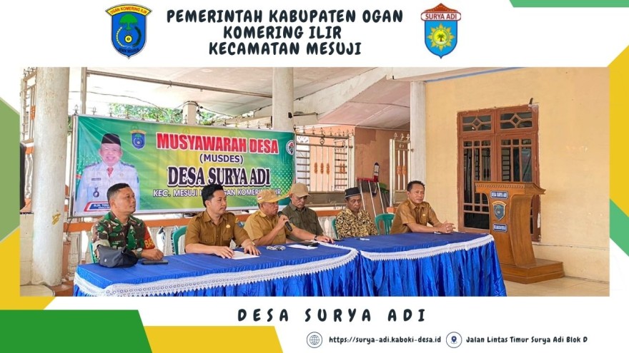 MUSDES (Musyawarah Desa) Surya Adi
