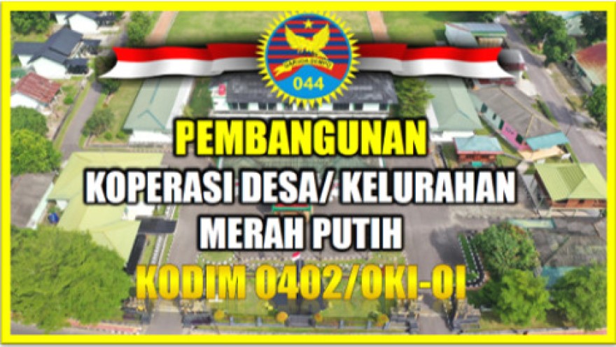 Proses Pembangunan Gerai KOPDES Merah Putih Surya Adi